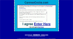 Desktop Screenshot of carmencocks.com